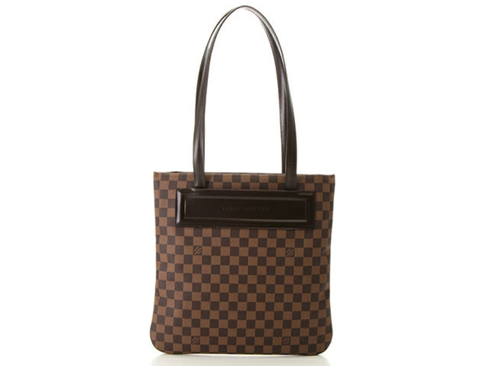 LOUIS VUITTON Clifton Tote Bag Damier Ebene Brown